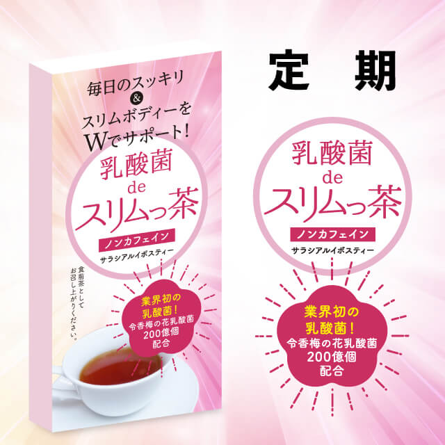 【定期】乳酸菌deスリムっ茶2940円