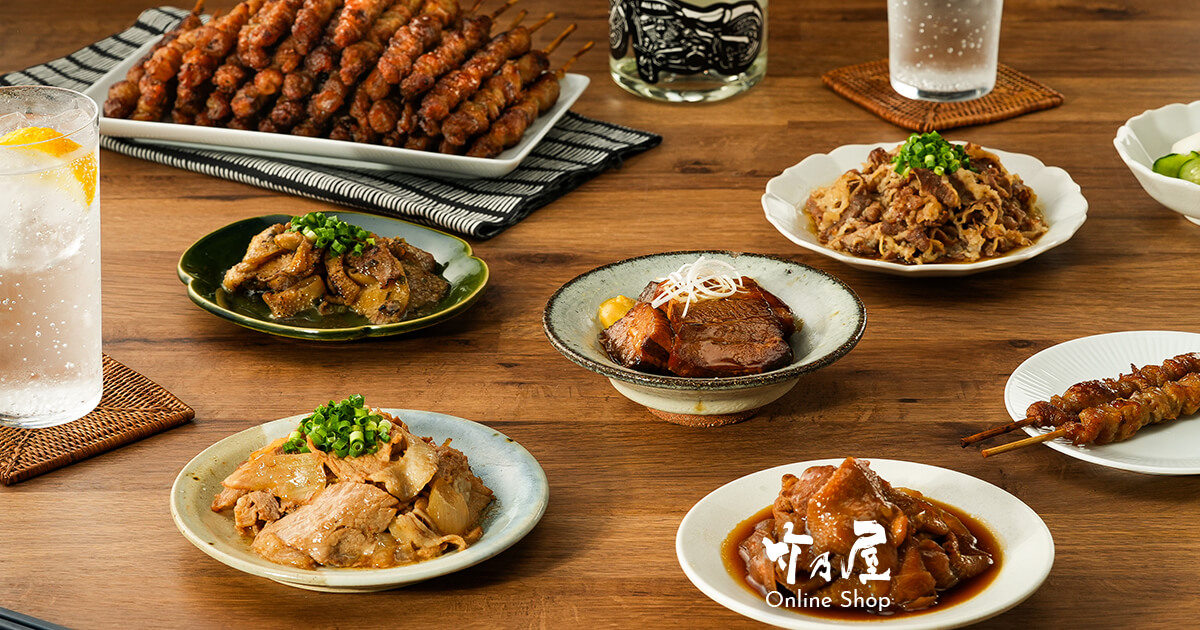 鳥 いっぱい セット ③ 博多ぐるぐるとりかわ・おつまみセット ｜ 竹乃屋オンラインショップ