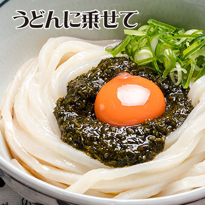 うどんに乗せて